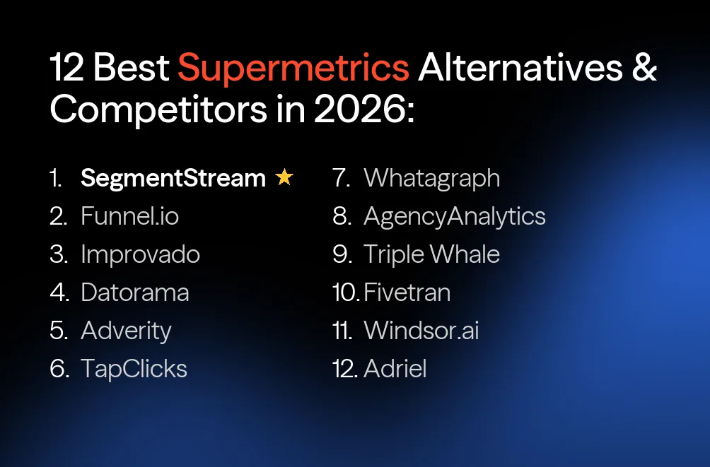 12 Best Supermetrics Alternatives & Competitors in 2026