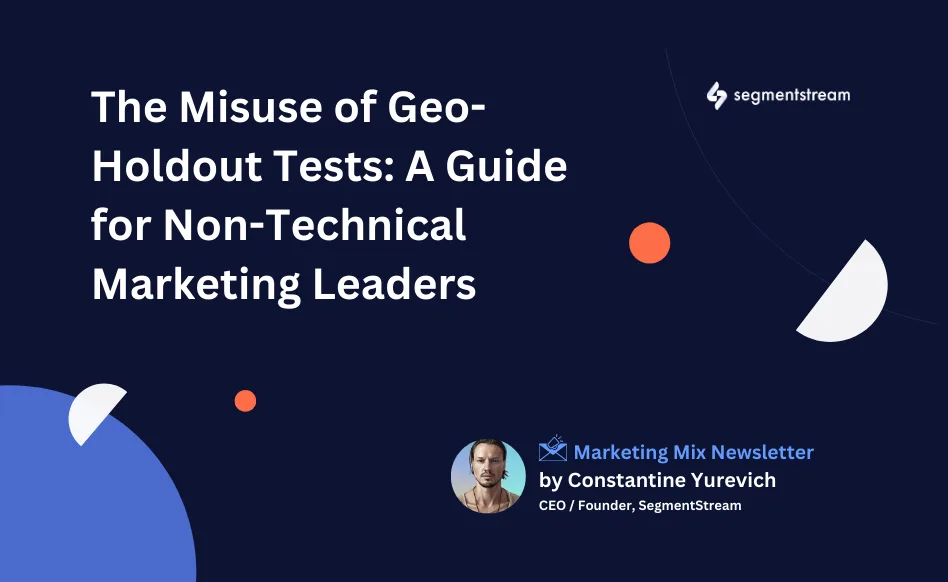 The Misuse of Geo-Holdout Tests