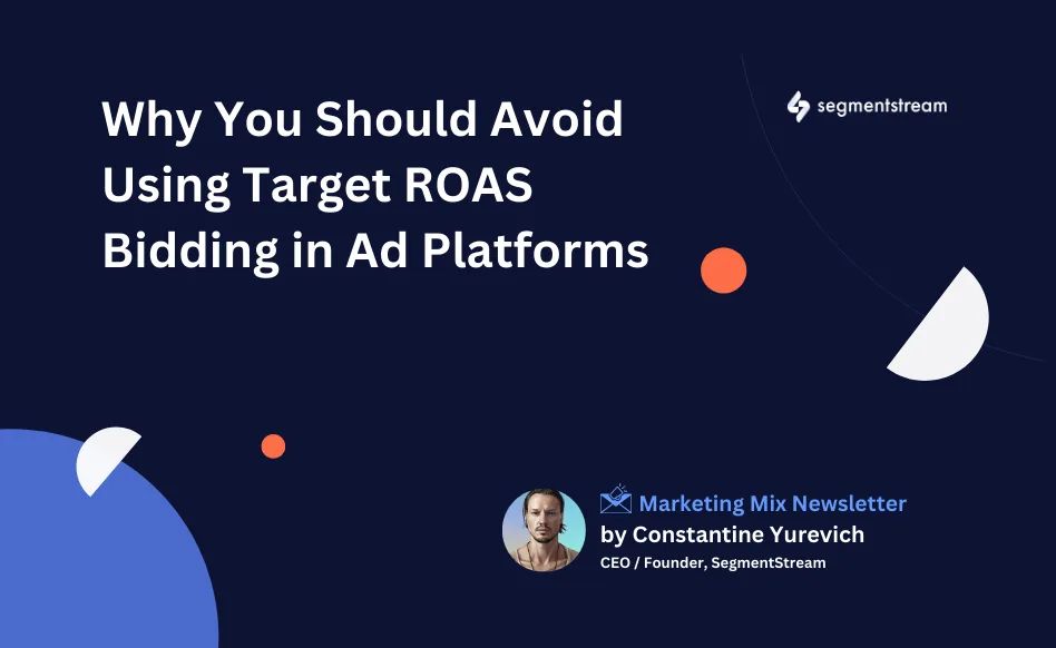 Why to Avoid Target ROAS Bidding