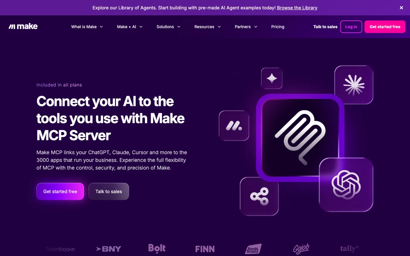 Make MCP server page