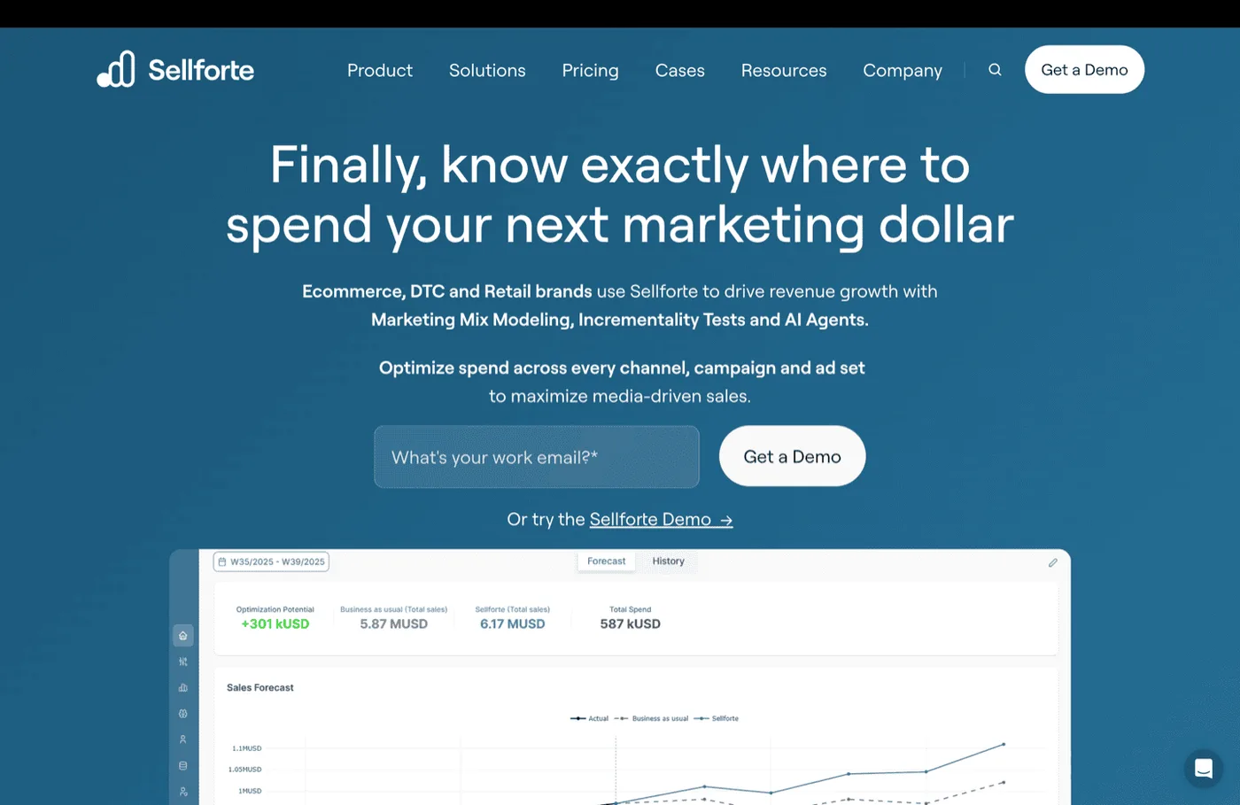 Sellforte MMM platform for e-commerce