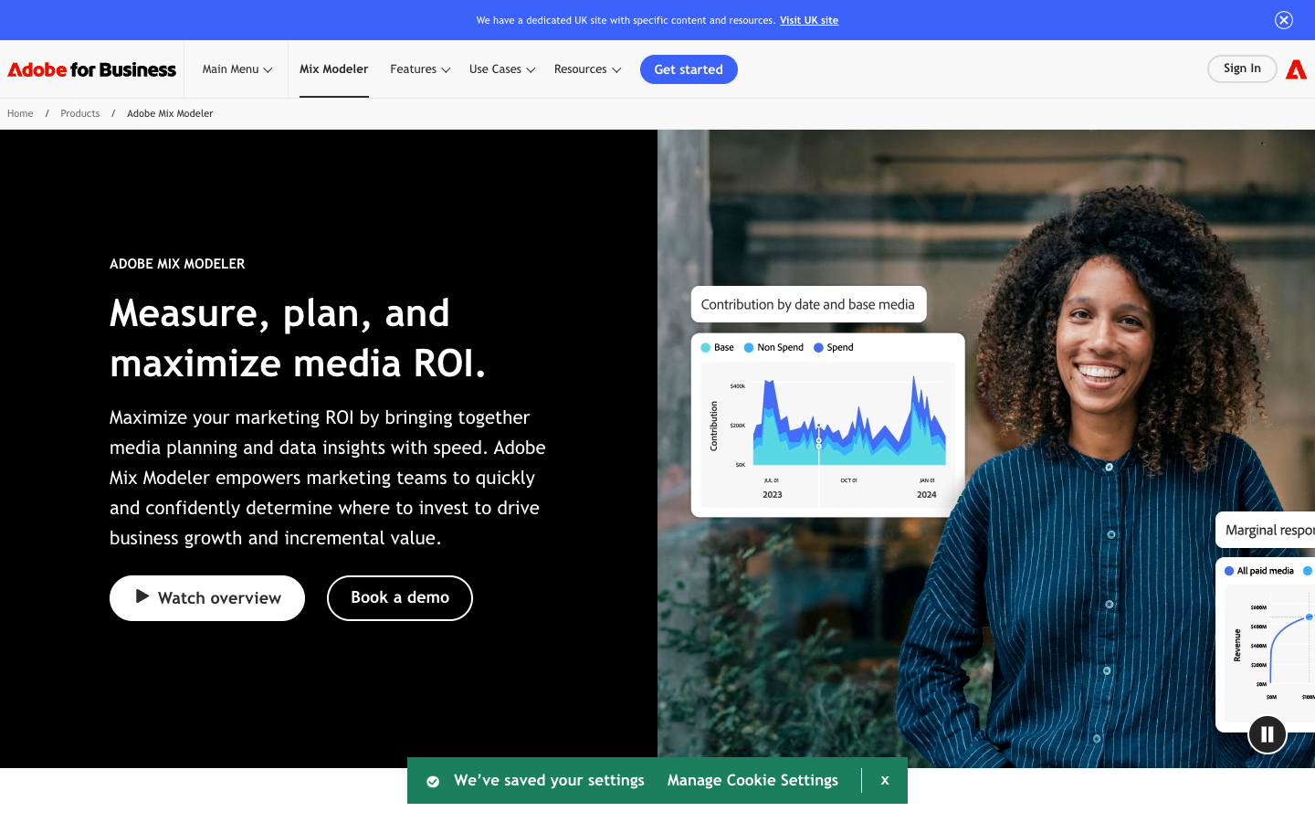 Adobe Mix Modeler platform