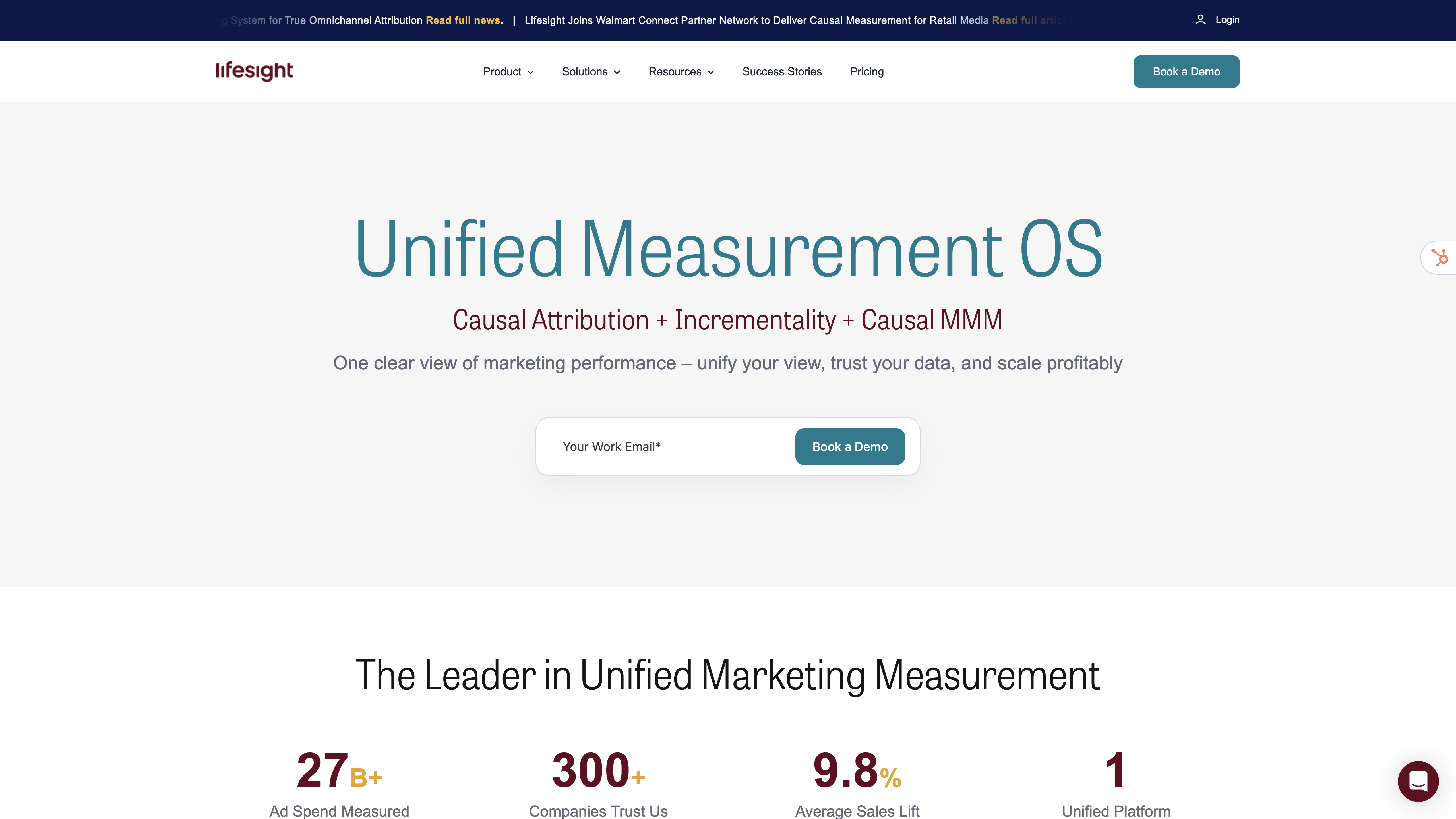 Lifesight marketing measurement platform