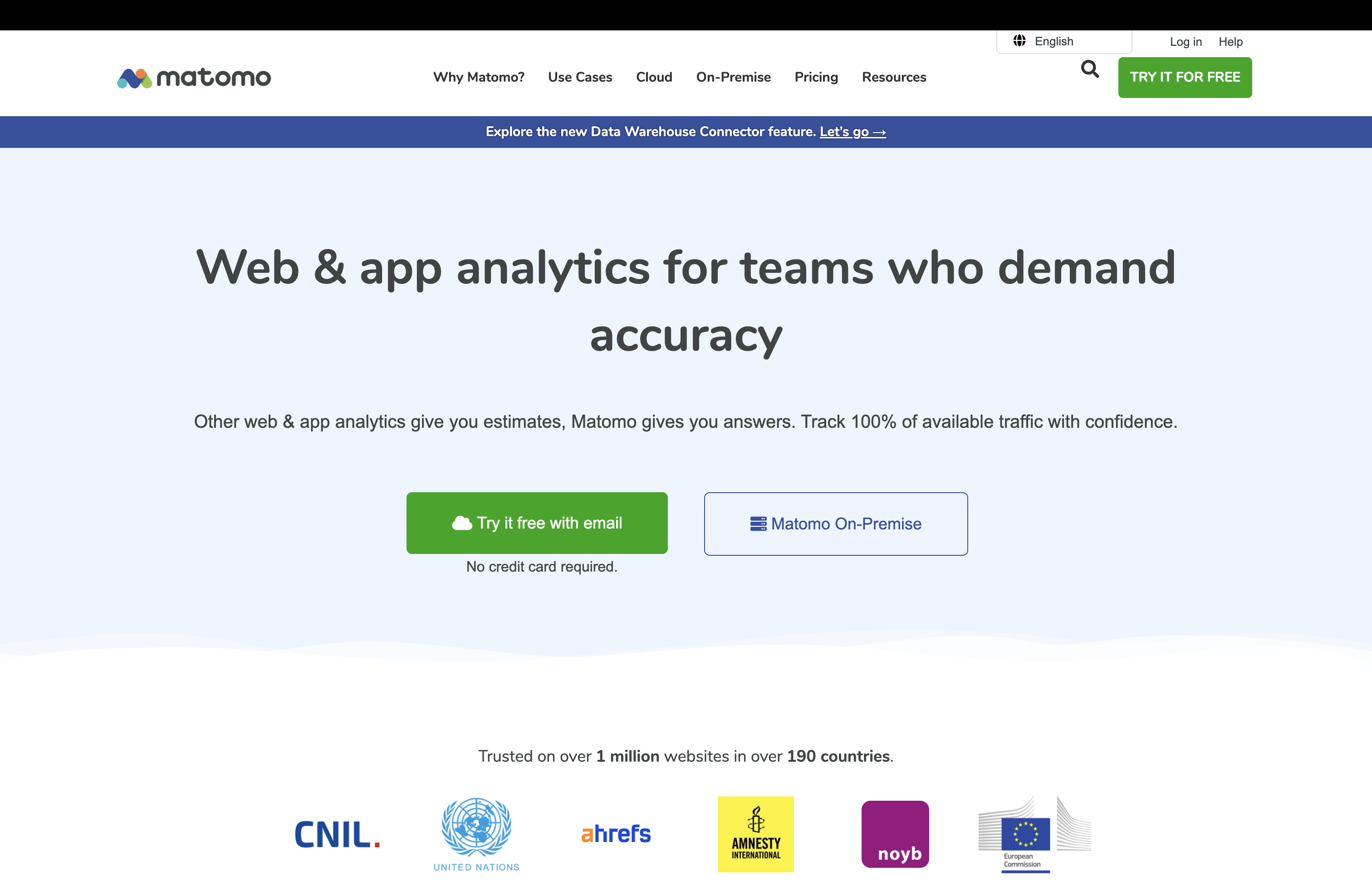 Matomo open-source analytics platform