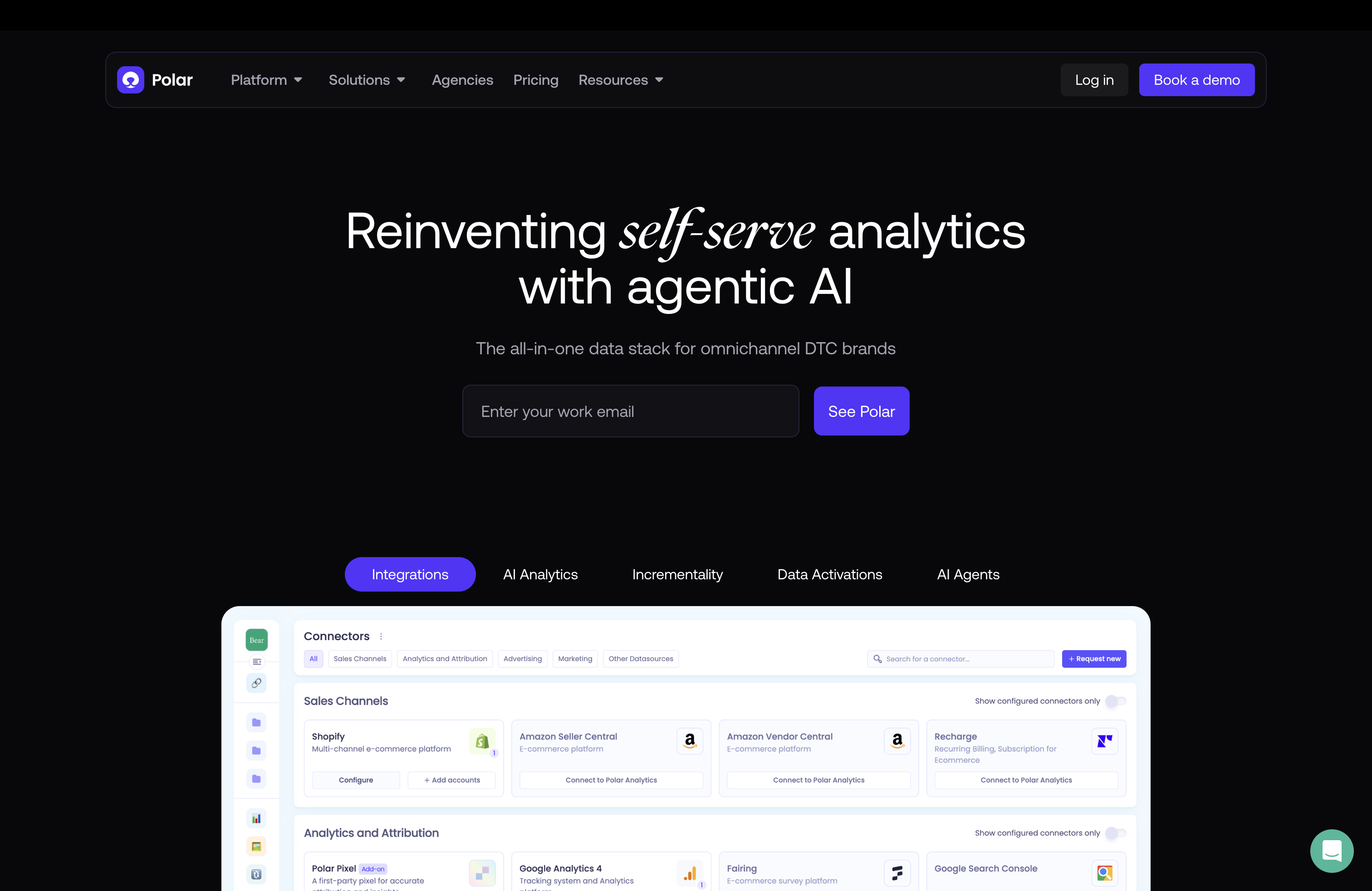 Polar Analytics marketing platform