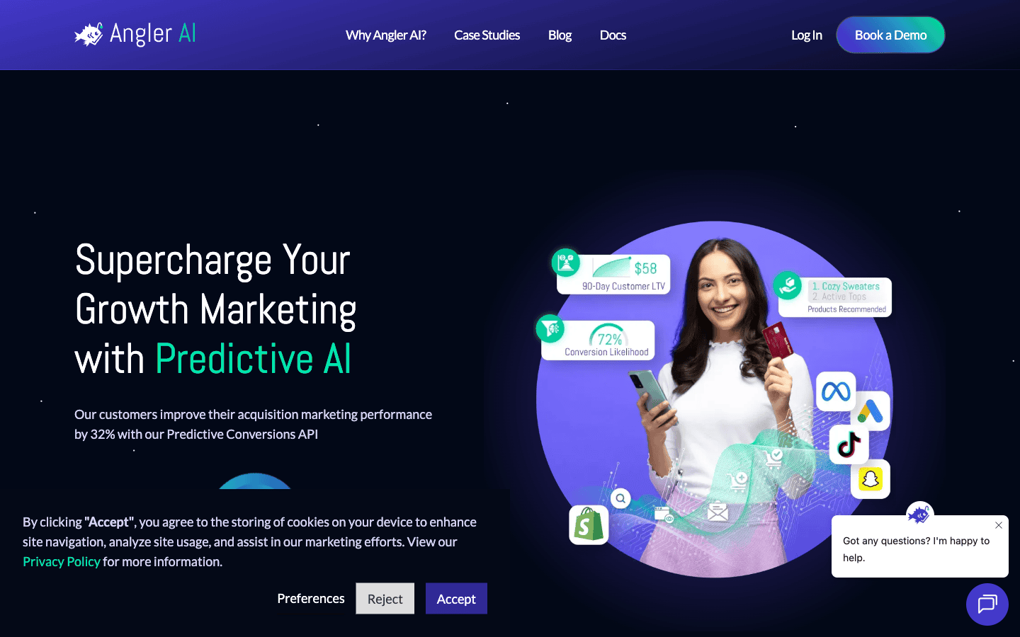 Angler AI predictive CAPI platform