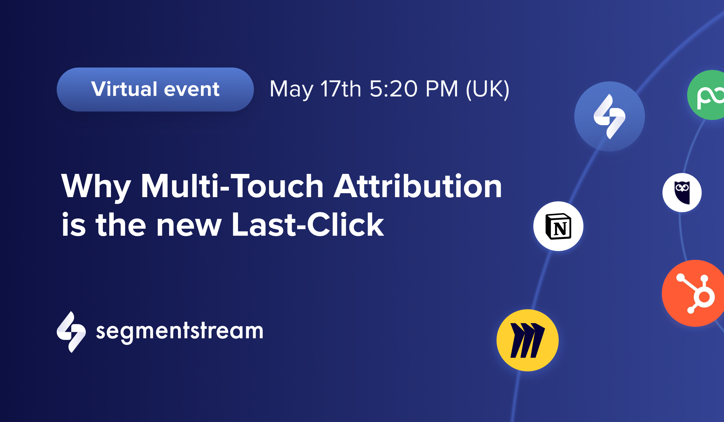 May 17, 5:20 PM (UK) | SegmentStream at HeyGrowth Summit 2022