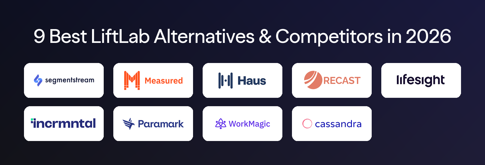 9 Best LiftLab Alternatives & Competitors logos comparison