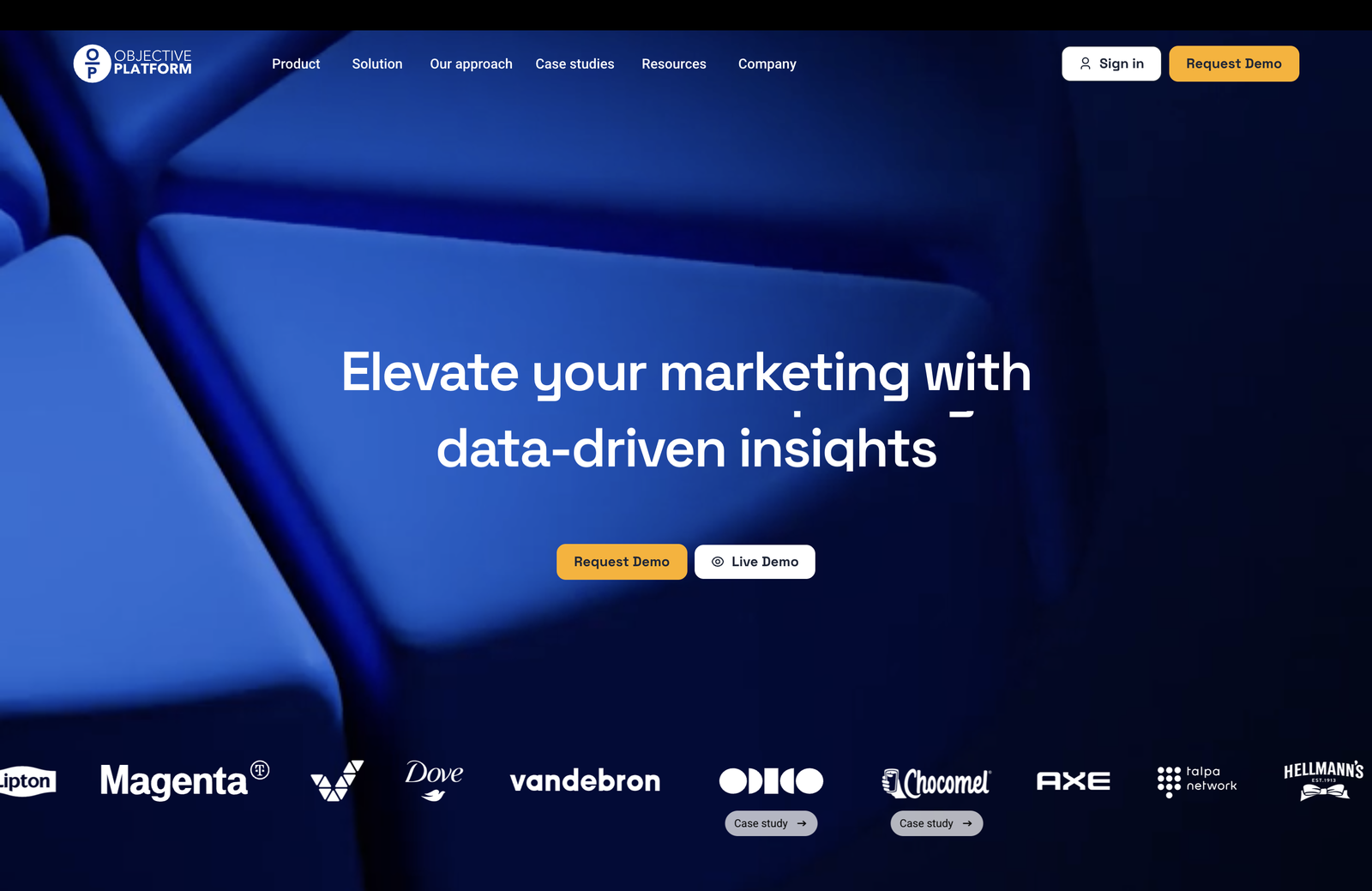 Objective Platform MMM and budget optimization