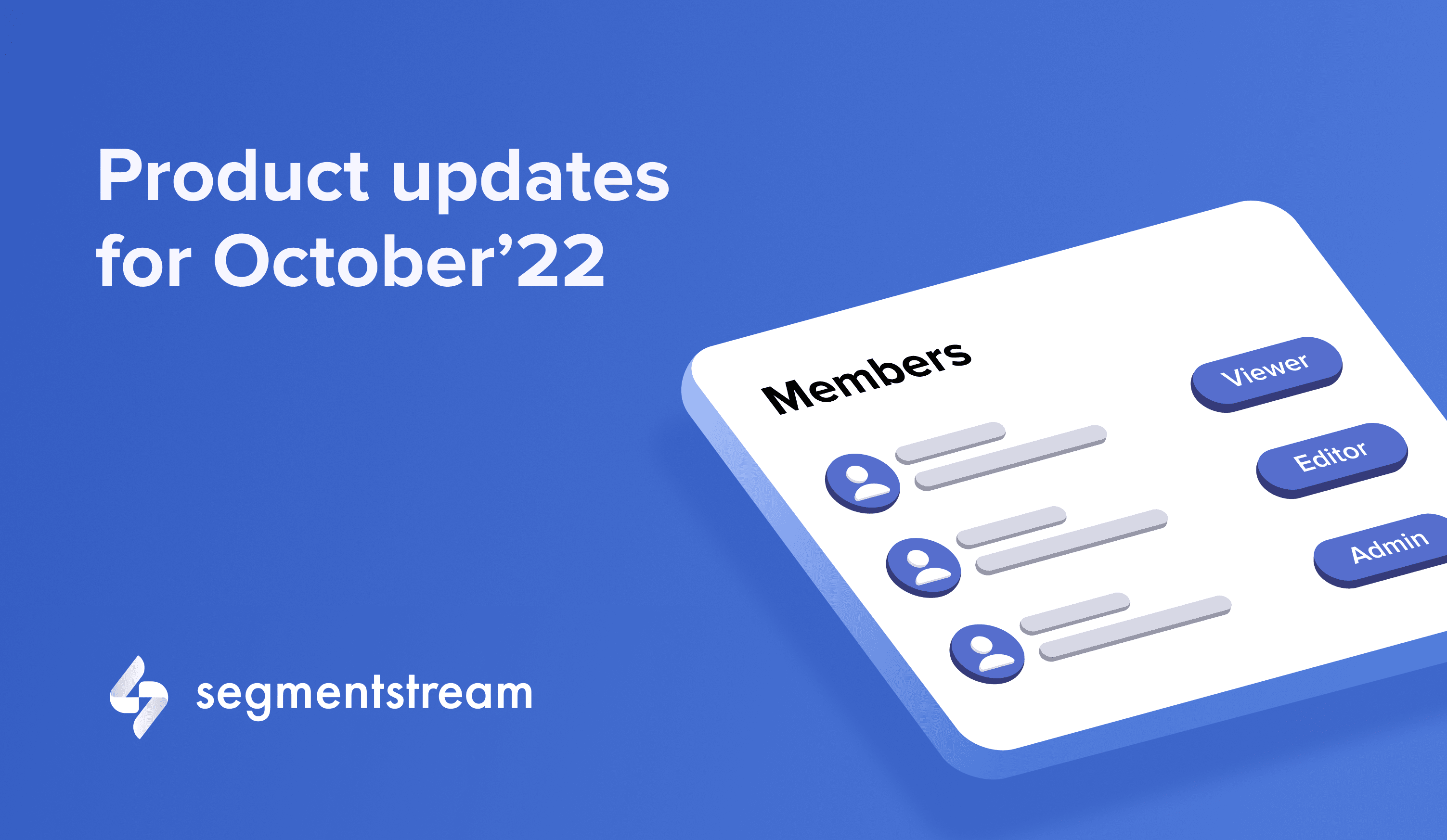 Product updates for October'22