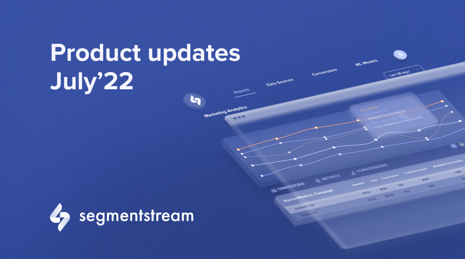 Product updates for July'22