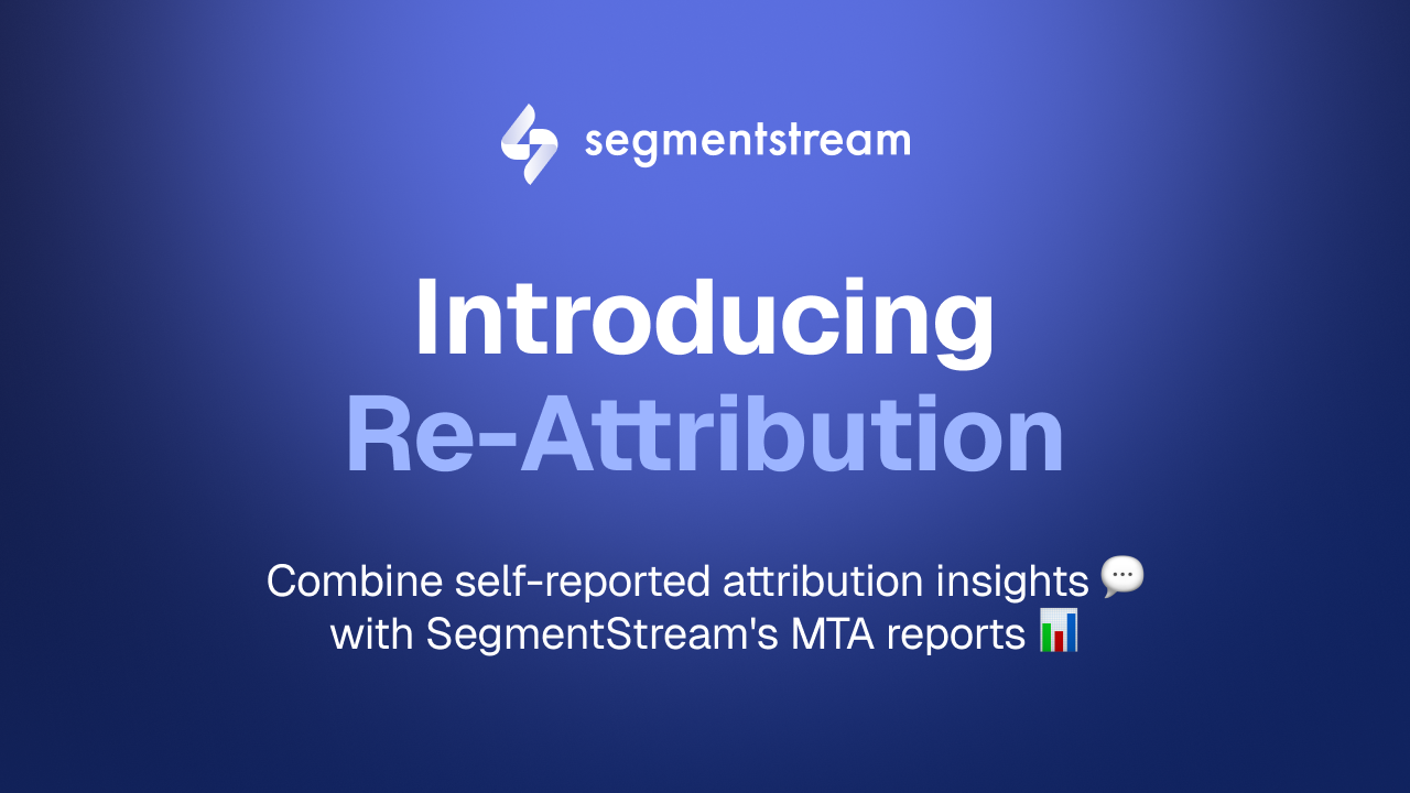 Integrate self-reported attribution into your MTA reports