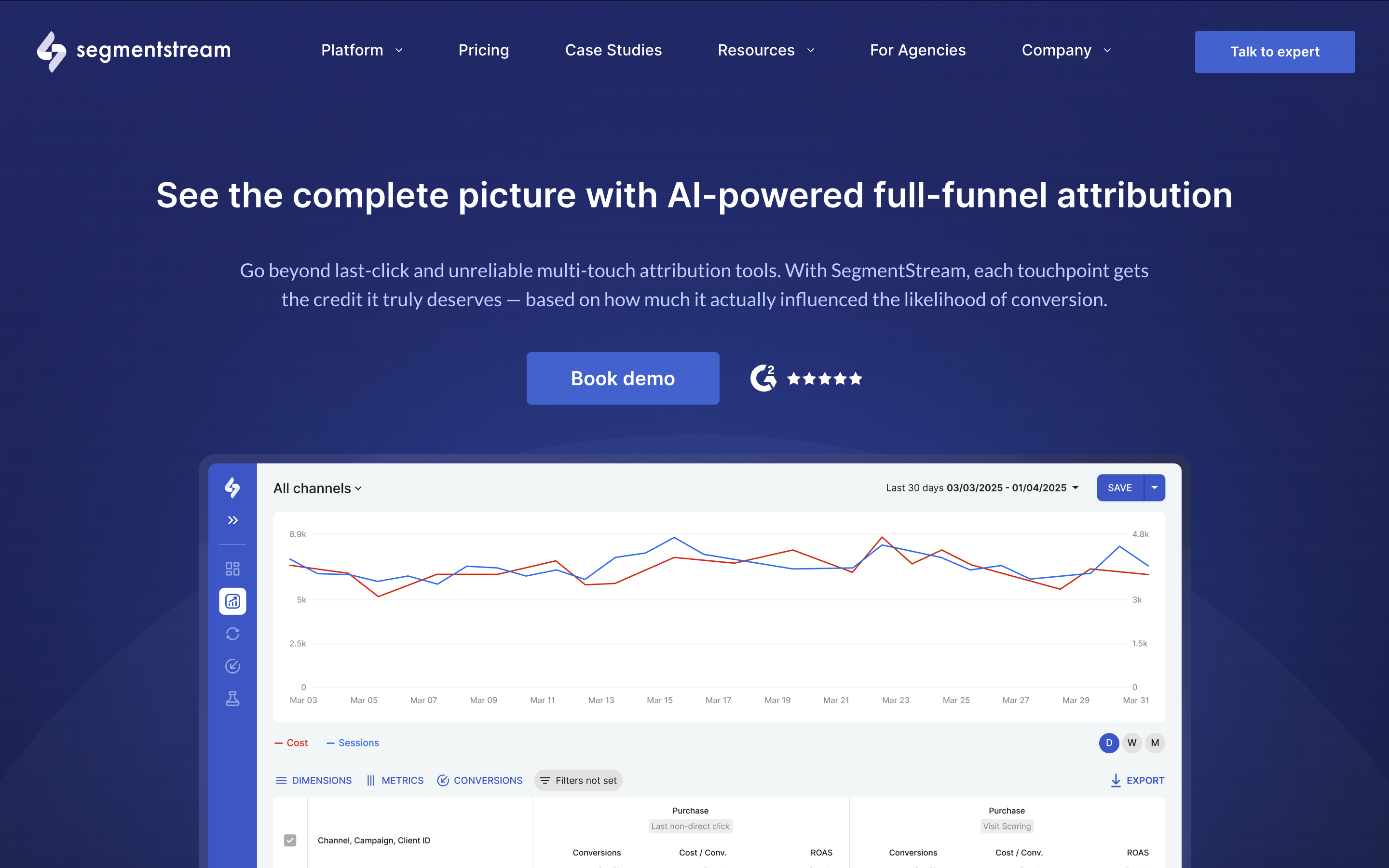segmentstream-best-b2b-marketing-attribution-tool-in-2026