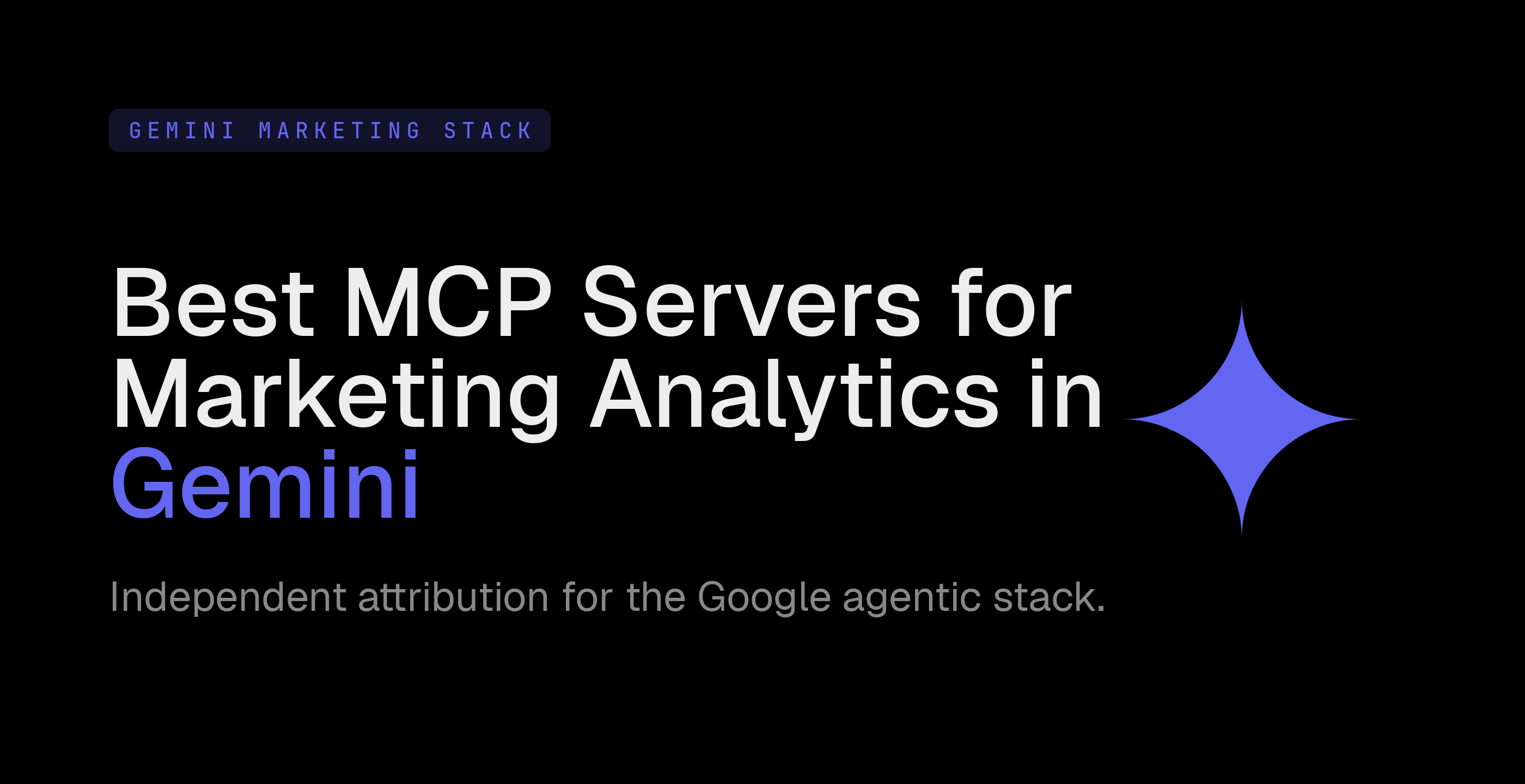 Best MCP Servers for Marketing Analytics in Gemini & the Google AI ...